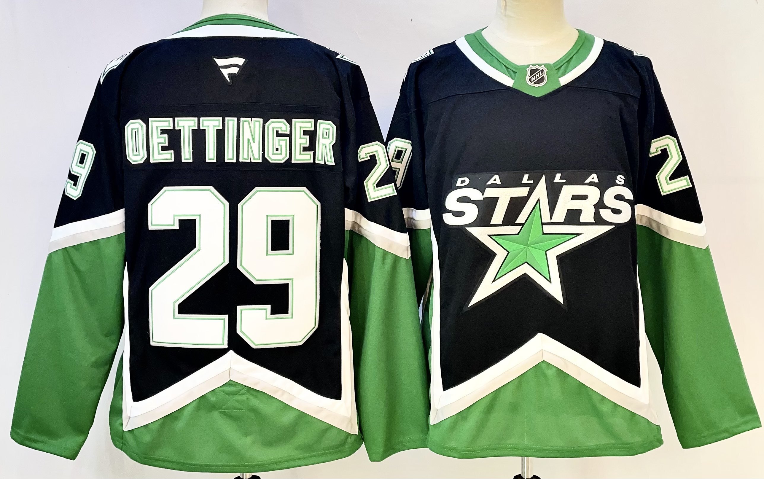 Men 2026 Dallas Stars #29 Oettinger black NHL Jersey